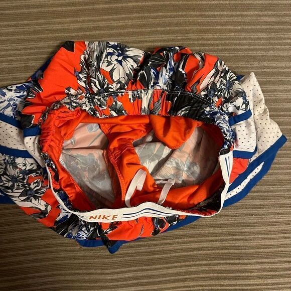 Nike hyper femme tempo floral shorts xs - Picture 6 of 11
